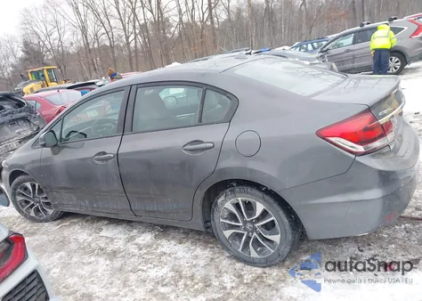 2013 Honda Civic Ex-L from USA, damaged, VIN 2HGFB2F99DH512011